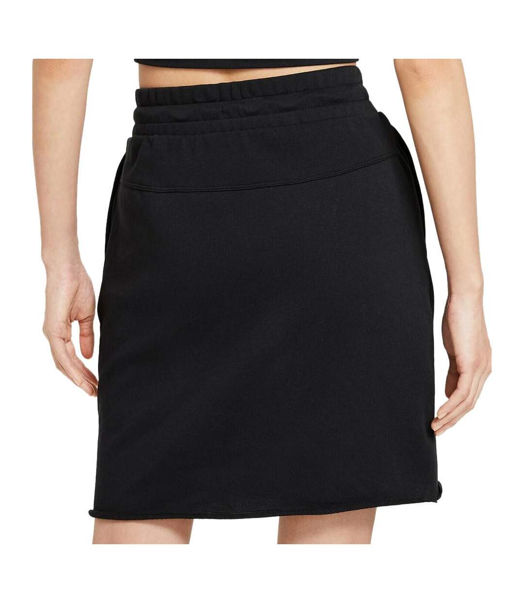 Jupe Noire Femme Nike Icon Clash Skirt - M-2