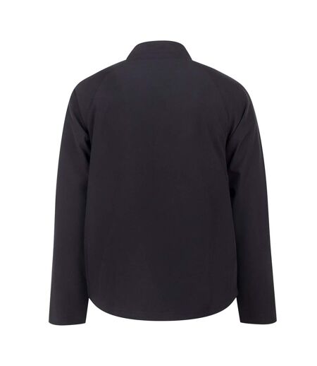 Unisex Adult Technical Quarter Zip Track Top Black Tombo