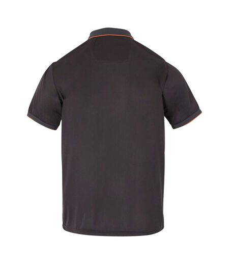 Polo Remex Homme Cendre Orange Sombre Uni Regatta