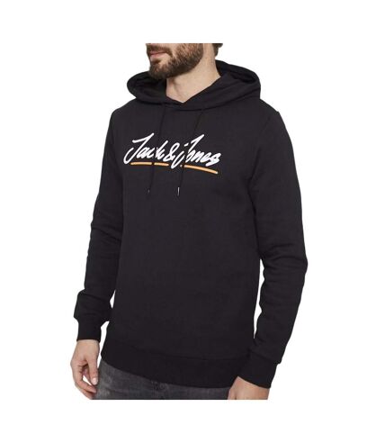 Sweat à Capuche Noir Homme Jack & Jones Upscale - M