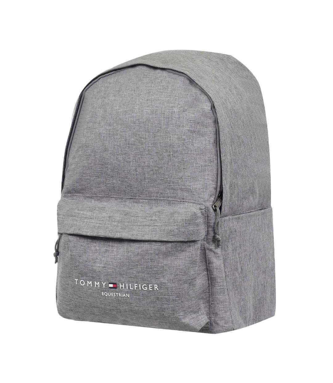Sac à dos gris homme tommy hilfiger equestrian - taille unique-1