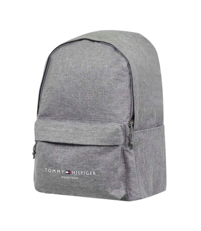 Sac à dos gris homme tommy hilfiger equestrian - taille unique