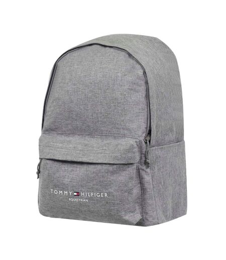 Sac à dos gris homme tommy hilfiger equestrian - taille unique