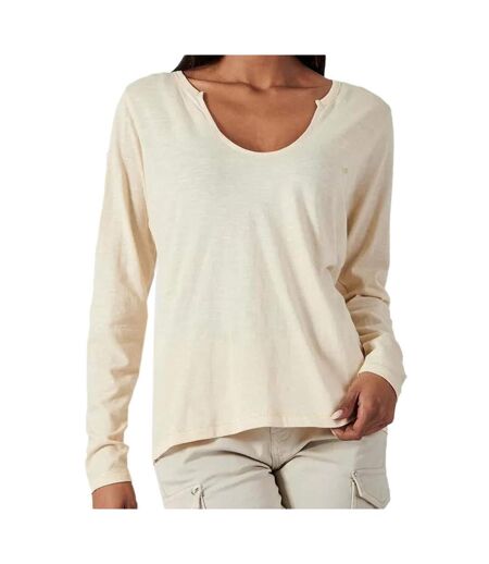 T-shirt Beige Femme Kaporal FLOROE - L