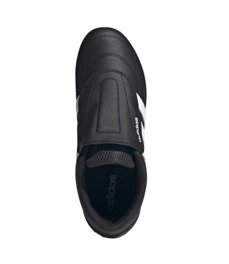 Womens/ladies Tekwen Lace Up Casual Shoes Black White Adidas