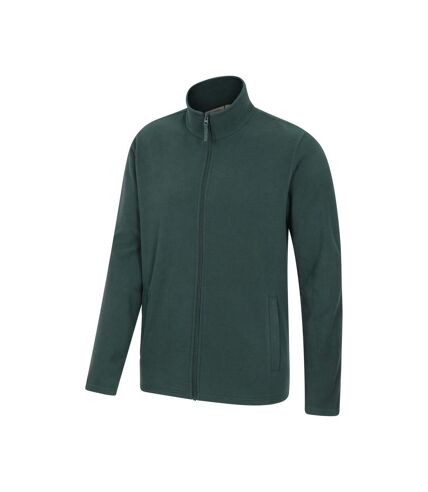 Mens camber fleece jacket dark green Mountain Warehouse