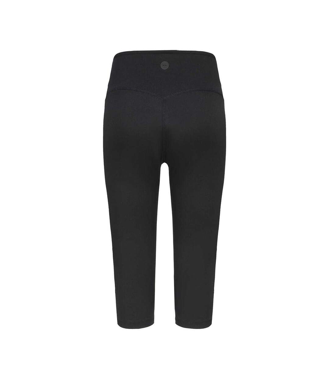 Womens/ladies Polyester Blend Capri Black Slazenger-2