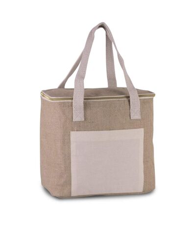 Kimood Large Jute Cool Bag (Natural) (S) - UTPC3521