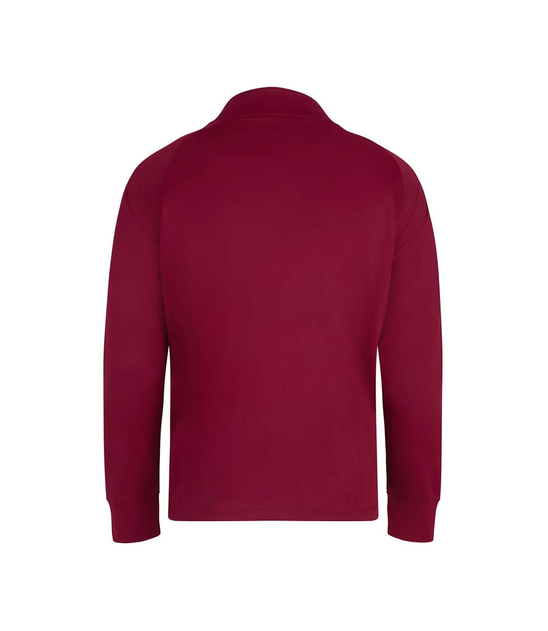 Unisex Adult Knitted Tracksuit Top Burgundy Finden & Hales-2