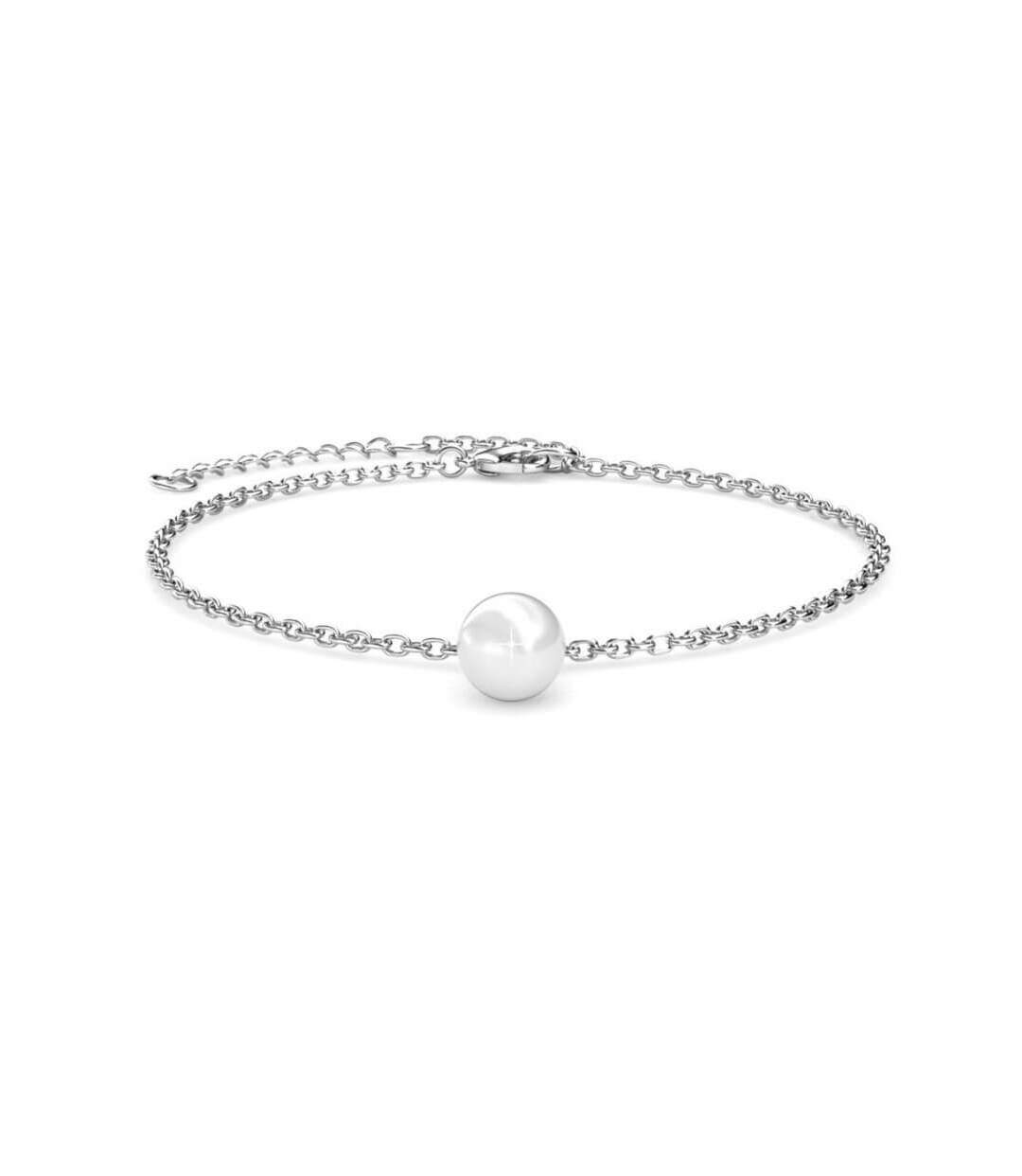 Bracelet Crystal Pearl, Perle d’imitation