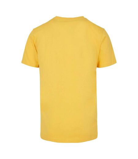 Mens Ballin 23 Round Neck T-shirt Taxi Yellow Mister Tee