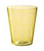 Vase en Verre Tarifa 23cm Jaune-1