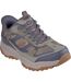 Mens viking at suede hiking shoes olive/grey Skechers-1