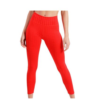 Legging Rouge Femme Nike One Df Icon clash 7/8 - L