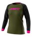 Body Manches Longues Raglan Femme Vert Mousse Dynafit-2