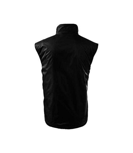 Veste Sans Manches Motif/style Uni Homme Noir Rimeck