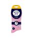 6 Pairs Ladies Non Elastic Patterned Socks-2