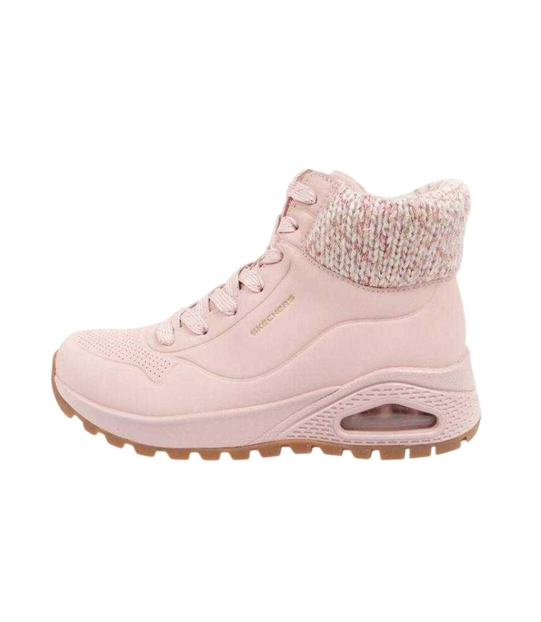 Après-skis Uno Rugged Femme Rose Skechers-3
