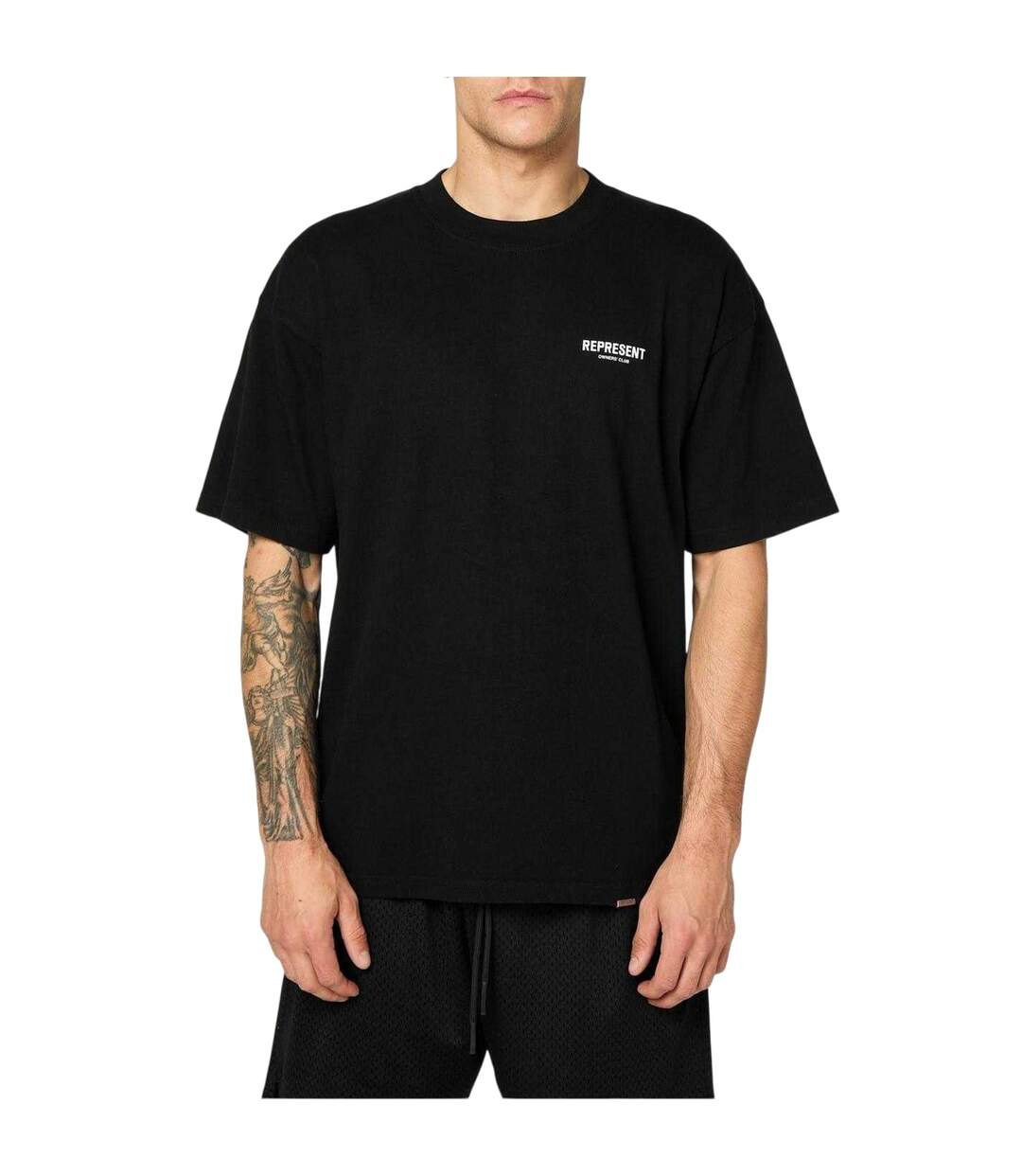 T-shirt Owners Club Homme Noir Represent-4