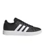 Baskets Grand Court Base 2.0 Homme Noir Blanc Adidas-4
