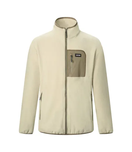 Mens Frankie Full Zip Fleece Jacket Abbeystone Smokey Olive Regatta