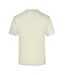 T-shirt Medium Adulte Beige Gris James And Nicholson-2
