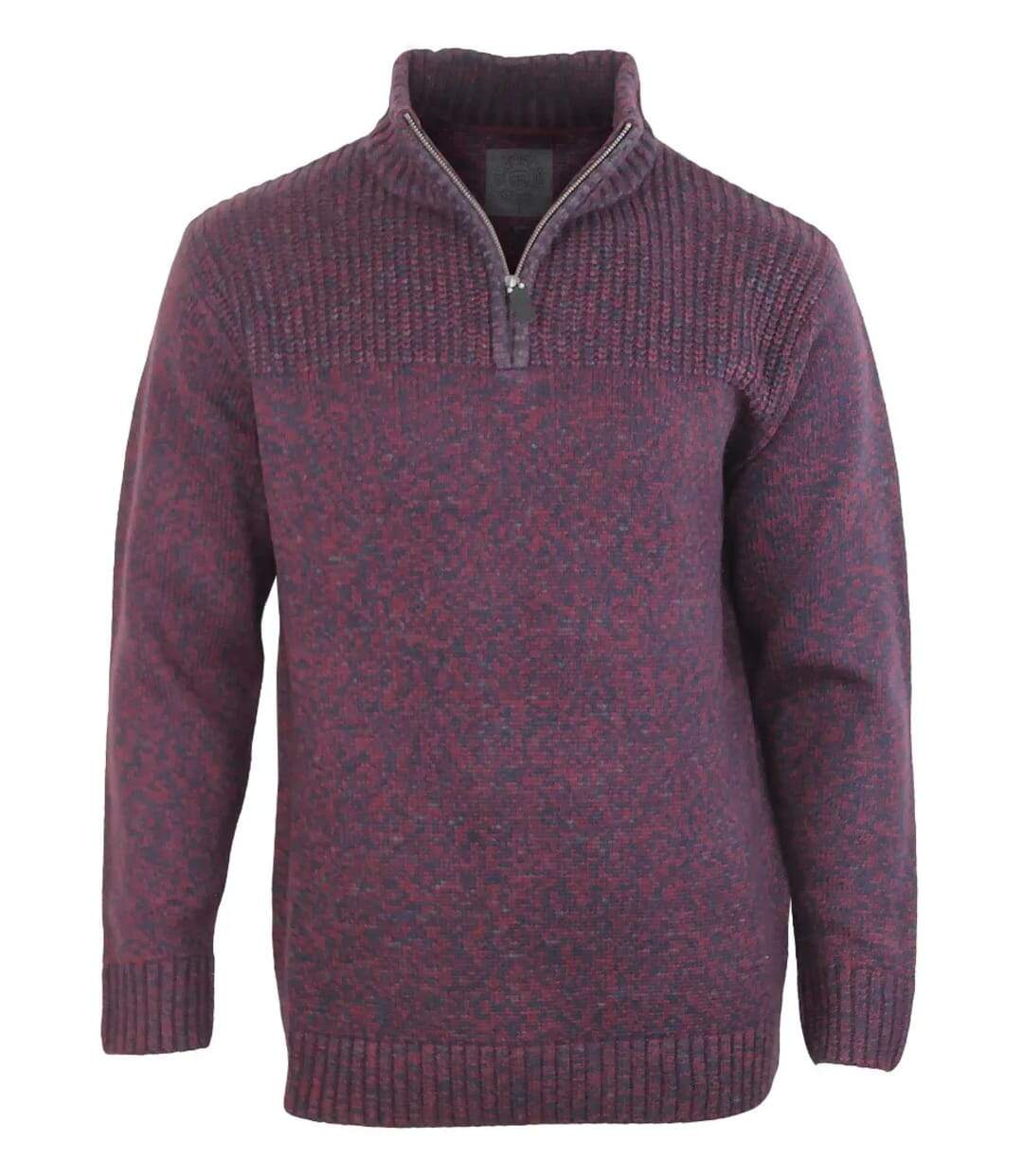 Pull camionneur col montant zippé PARTISAN1-2