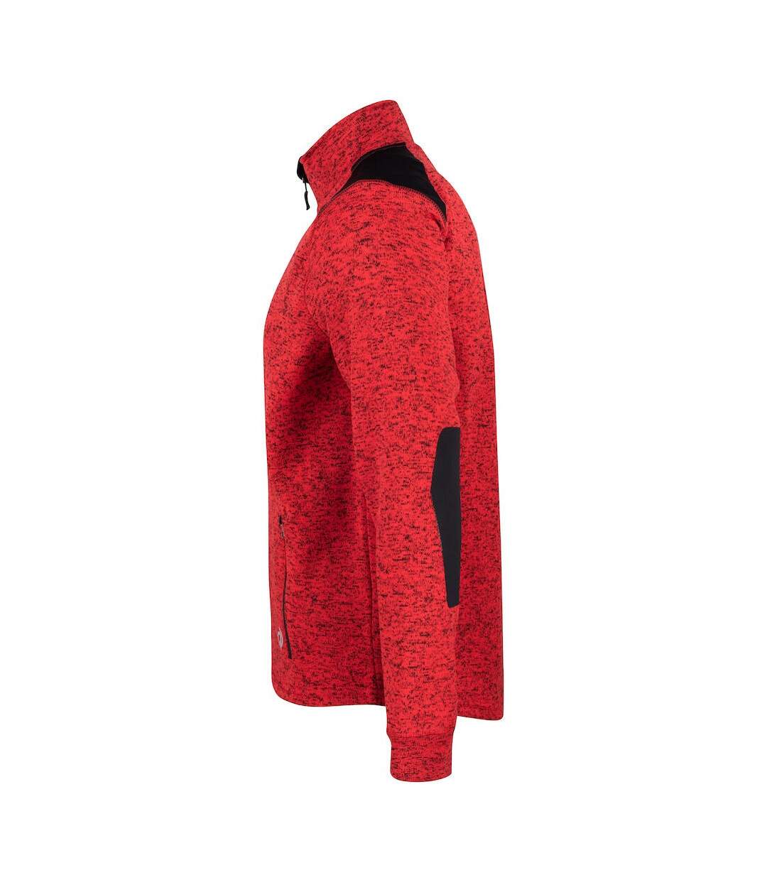 Veste polaire homme rouge Projob-3