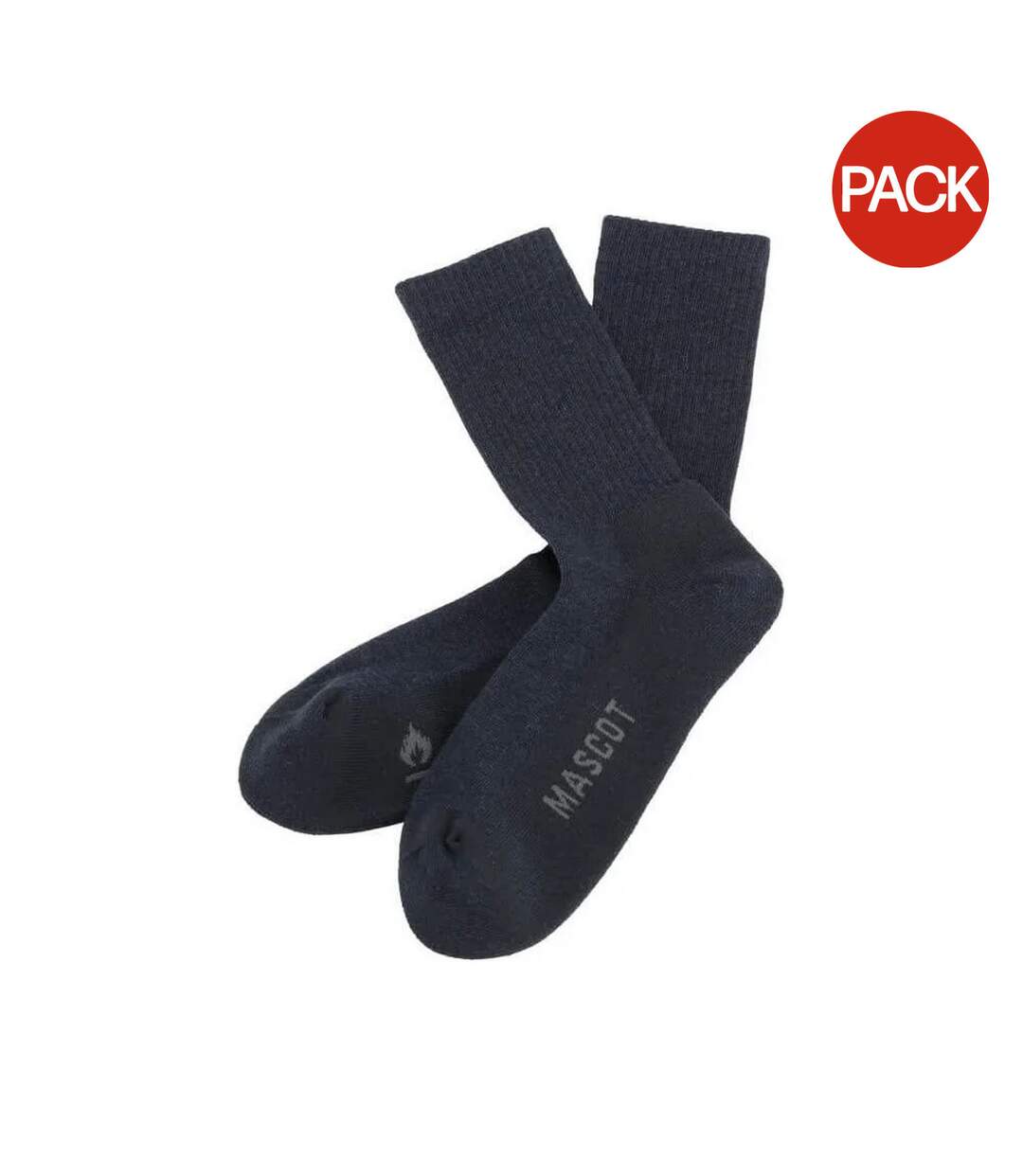 Pack Of 3  Mens Complete Socks  Dark Navy Mascot-1