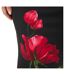 Womens/ladies Satin Maxi Skirt Black Red I Saw It First-3