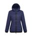 Womens/ladies Haile Padded Jacket Navy Regatta-2