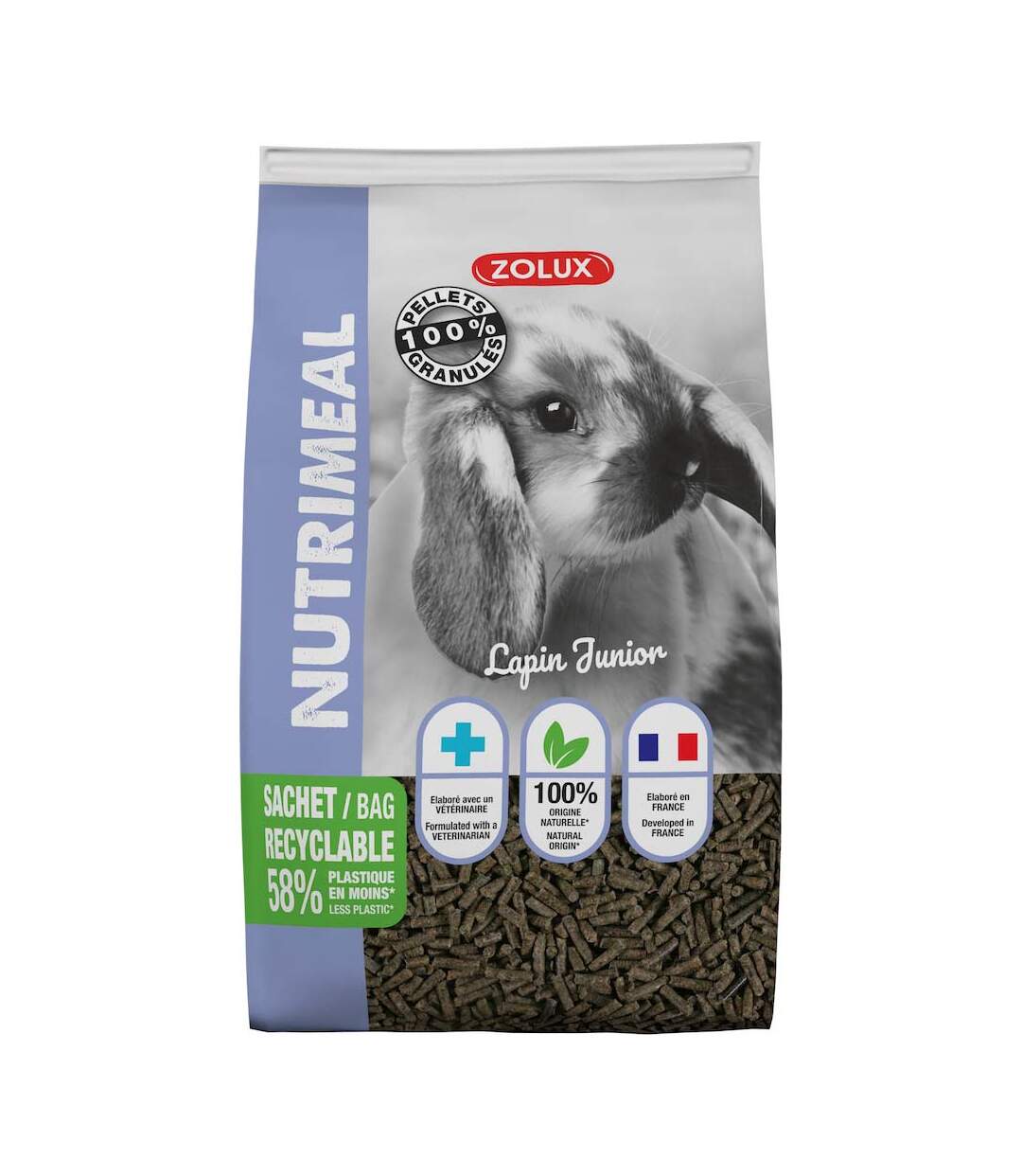 Granulés pour lapins nain Nmeals 2.5 kg