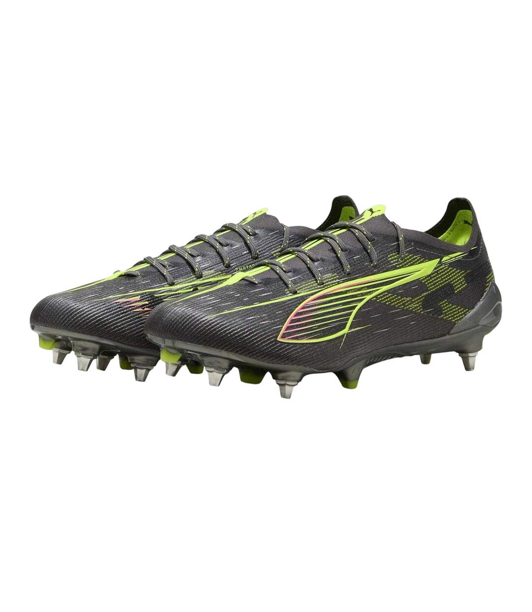 Chaussures De Foot Pour Terrain Souple Ultra Ultimate Enfant Argenté Mat Puma-4