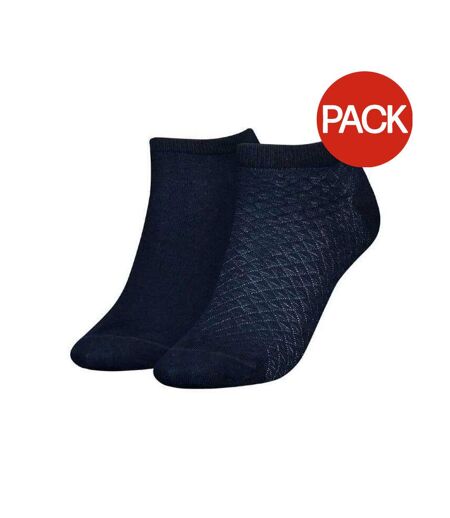 Socquettes Motif/style Uni Femme Bleu Marine Tommy Hilfiger