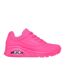 Skechers Womens/Ladies Uno - Night Shades Sneakers (Hot Pink) - UTFS10498