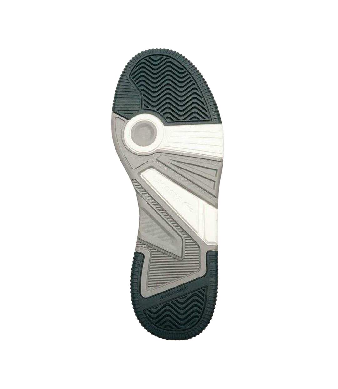 Mens Lineshot Leather Non Marking Trainers White Lacoste-4
