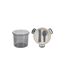 Boîte de Repas & Cuillère Lunch Box 60cl Gris-2
