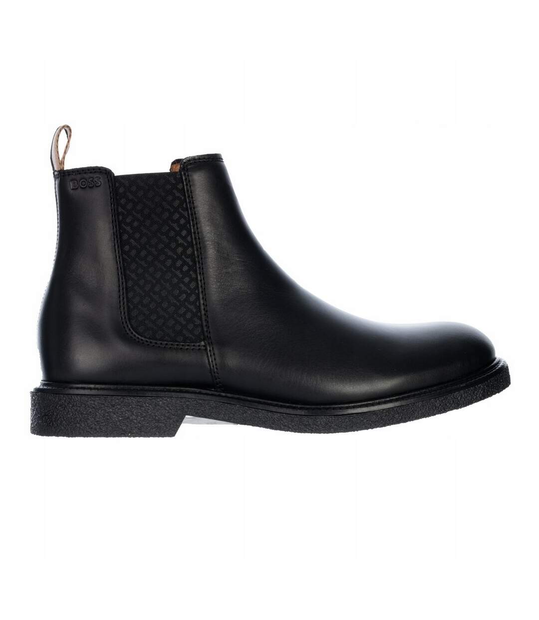 Bottines Chelsea Tunley Homme Noir Boss-4
