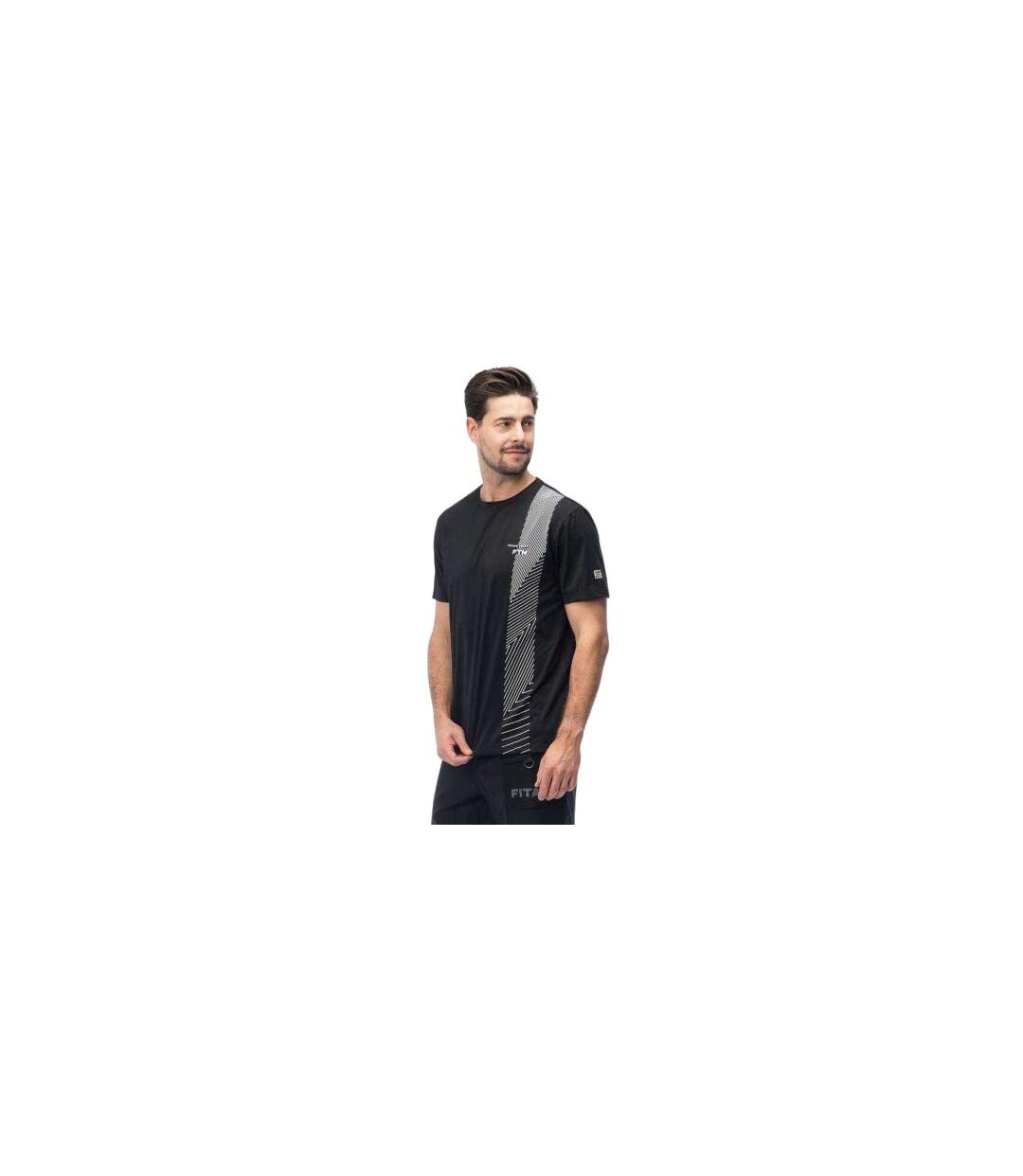 T-shirt Igli Homme Noir Fitanu-1