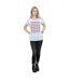 Disney Femme/Les femmes Mickey et Minnie Coeurs de Noël - T-shirt en coton (Gris sportif) - UTBI31626-4
