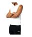 Débardeur Sans Manches Motif/style Uni Homme Blanc Lonsdale-4