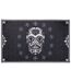 Tapis Déco Imprimé Ernesto 50x80cm Noir-1
