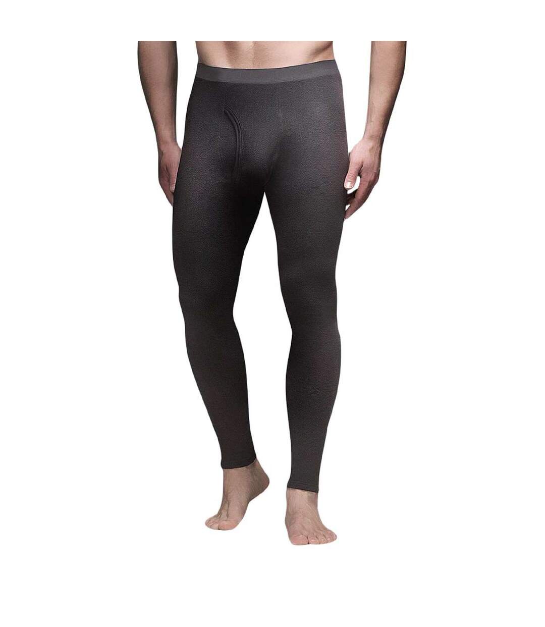 Mens Microfleece Winter Thermal Base Layer Long Johns Bottoms-1