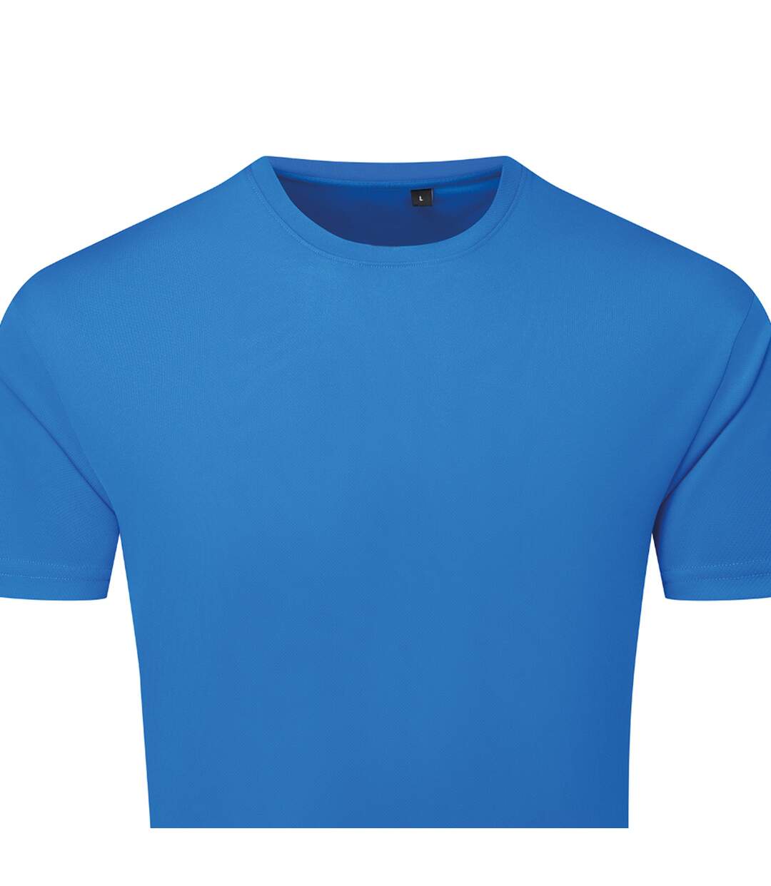 T-shirt Motif/style Texturé Homme Bleu Saphir TriDri-2