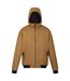 Mens Renly Hooded Waterproof Jacket Umber Regatta-2