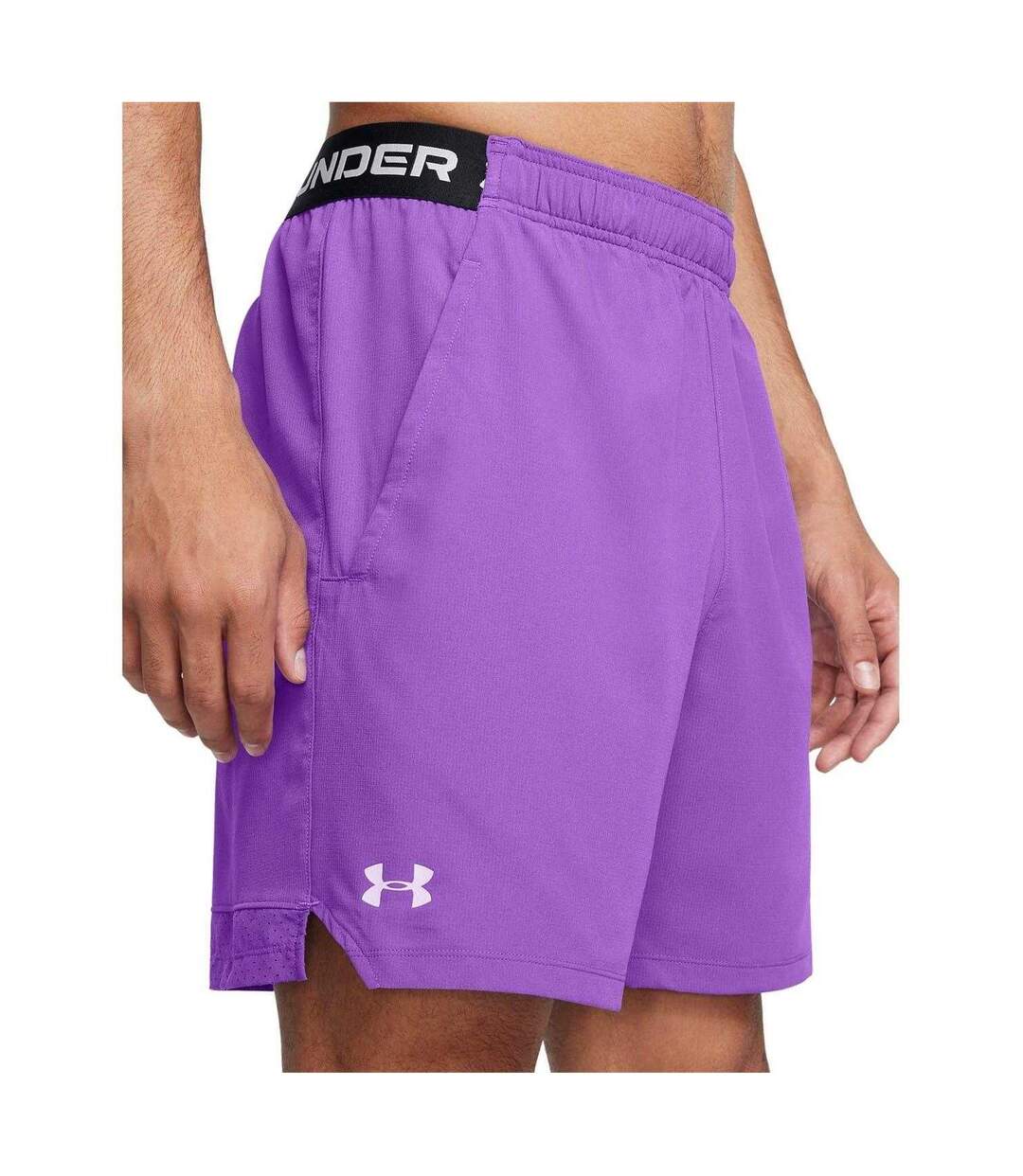 Mens Vanish Shorts Purple Under Armour-3