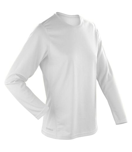 T-shirt Sport Femmes Blanc Spiro