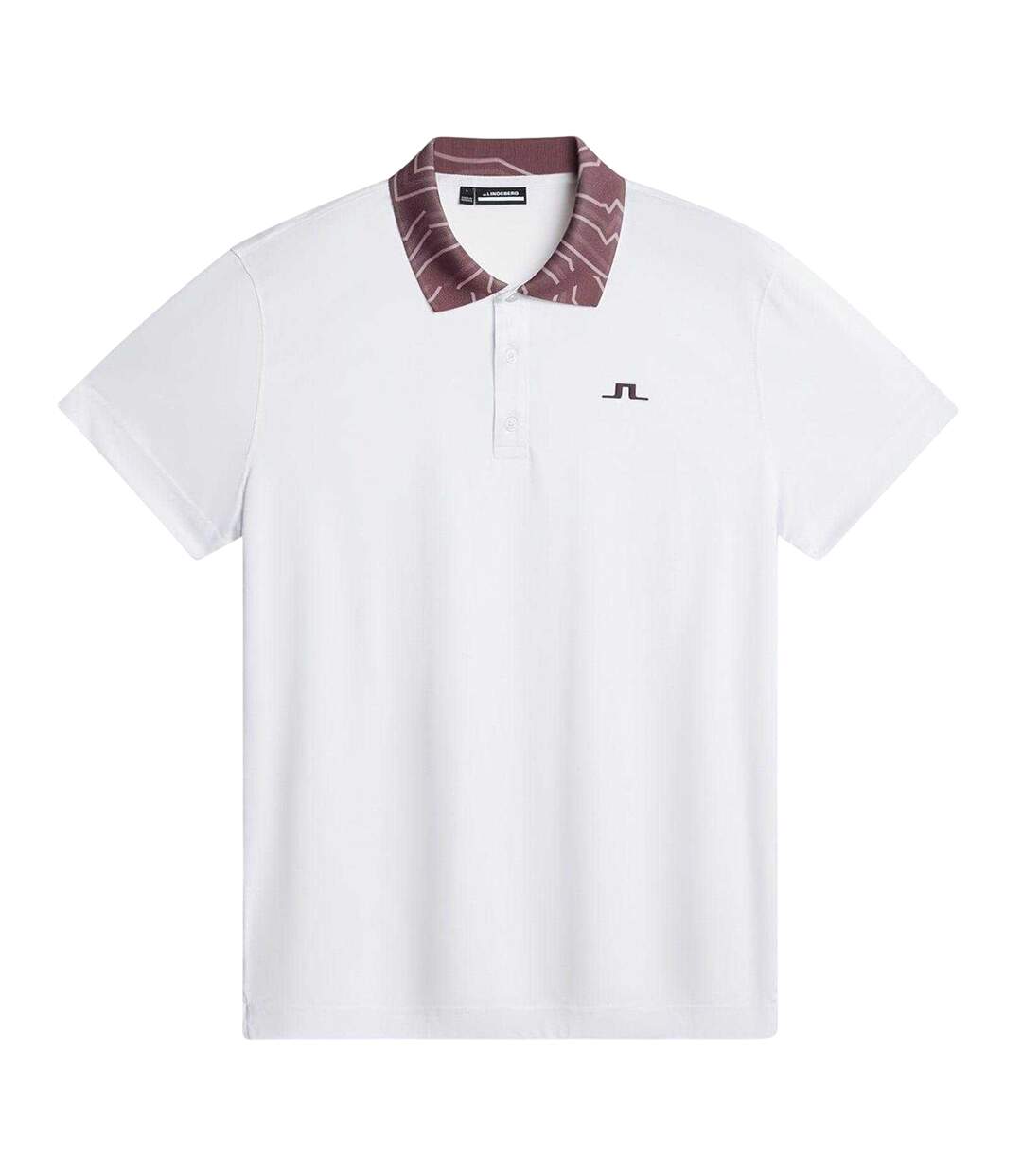 Mens Polo Shirt White J.Lindeberg-2