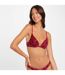 Soutien-gorge ampliforme coques moulées bordeaux Alixa