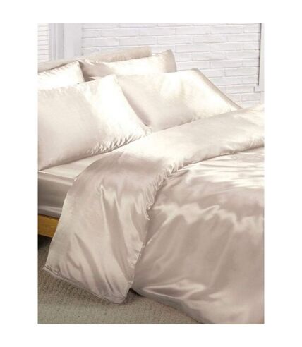 Satin Duvet Set (Cream)